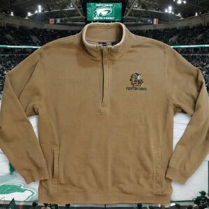 Vintage UND Fighting Sioux Quarter Zip Pullover Men’s XL Hockey One of a kind